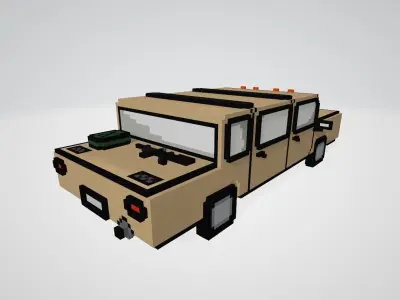 American war machine Free 3D model