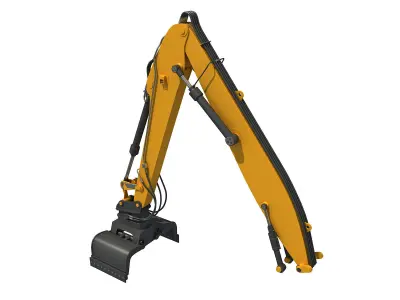 Backhoe Loader 3D model