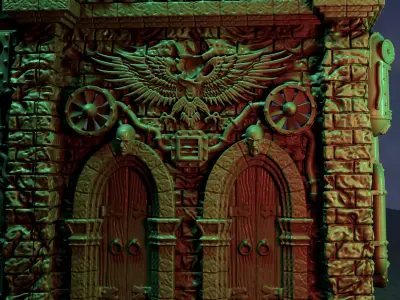 The Penitent Foundry 3D print model