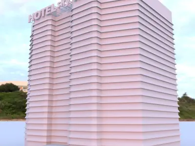 Sky Touch Hotel 3D model
