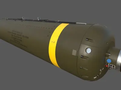 CBU-87 Combined Effects Munition 3D model