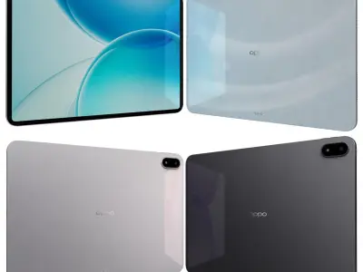 OPPO Pad 6 All Colors 3D model