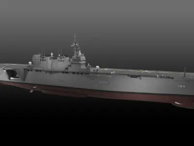 JS Kaga DDH-184 3D model