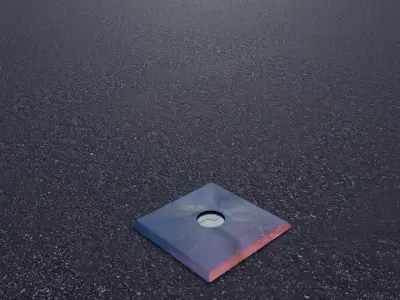 Missile silo 3D model