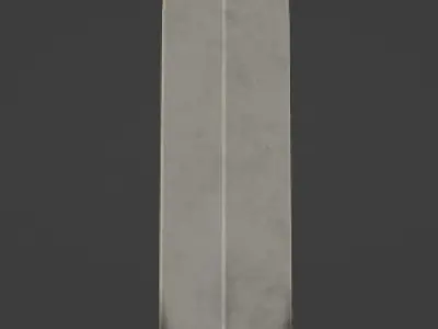 Ornate Mystic Short Sword Free low-poly 3D model