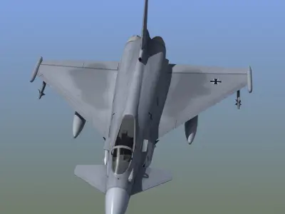 Typhoon Fighter 3D model