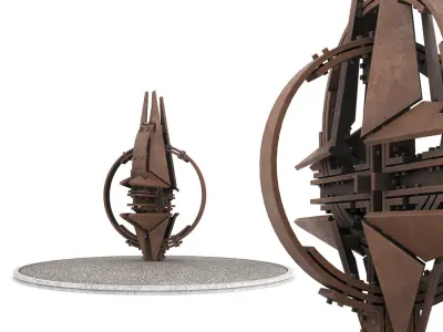 NATO Sculpture 3D model