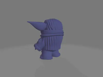 Baby Yoda Sculpture 3D print model