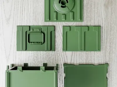 Military organizer 3D print model