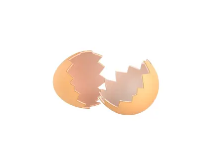 Egg Shell 3D model