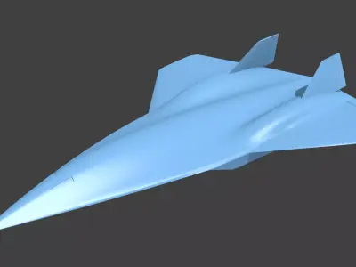  MAVERICK sr-72 darkstar 3D print model