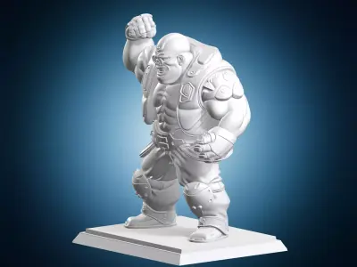 Sci-Fi Male Figure 3D print model