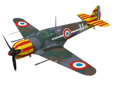 bloch MB152 3D model