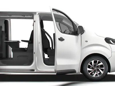 Fiat E Ulysse L3 BusinessVIP HQInterior 2025 3D model