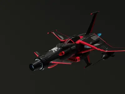 Space Wolf SW-190 3D model