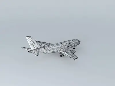 HiFly Airlines Airbus A310304 Free 3D model