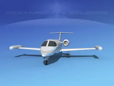 Gates Learjet 35 V15 3D model