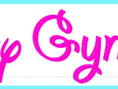 Disney Gym Girl Paper Cut Out Low-poly 3D model