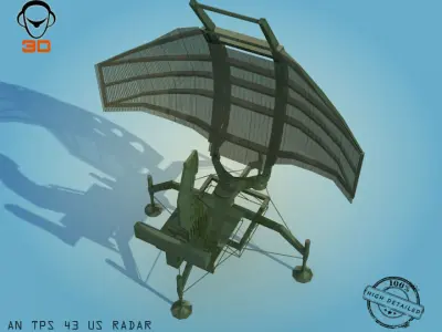 AN TPS 43 US 3D model