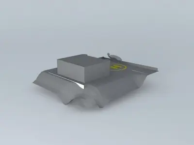 heliport landing place Free 3D model