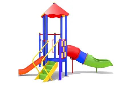 Playground Free low-poly 3D model