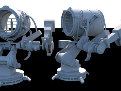 DETAILED PROP AUTODEK MAYA 2019 Low-poly 3D model