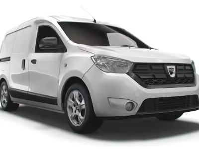 Dacia Dokker 2020 3D model