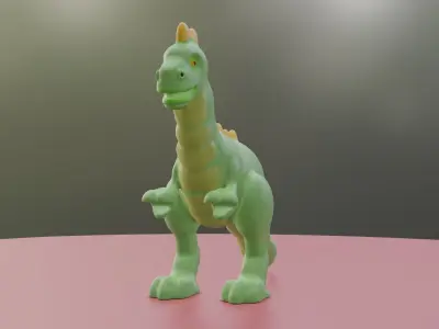Toy T Rex 3D print model