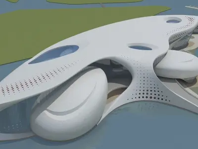 Museum 3 3D model