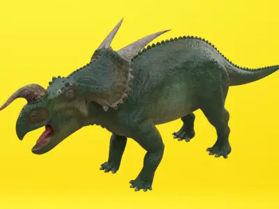 Einiosaurus Dinosaur Low-poly 3D model