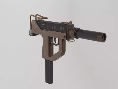 Mac 10  3D model purchase