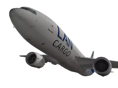 Boeing 777-200F LAN Cargo 3D model