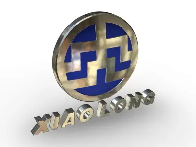 xiao long logo 3D model