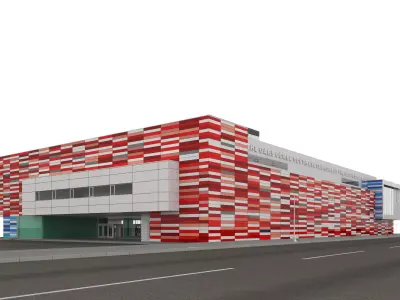 Gary Comer Youth Center 3D model