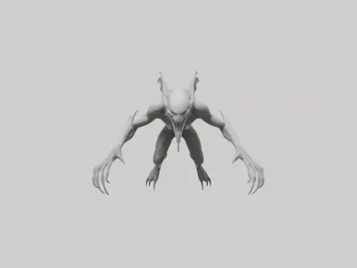 Spectral predator model 3D model