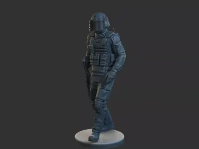 Tactical Gear GSG 9 TG1 004 3D print model