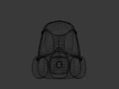 GasMask silver cup Free 3D model