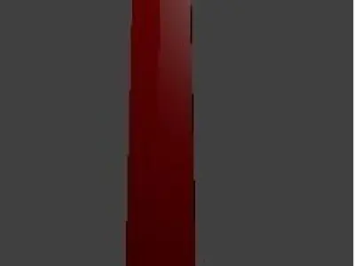 Red Broadsword Free 3D model