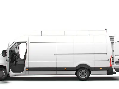 Nissan NV400 Van L4H3 HQ Interior 2021 3D model