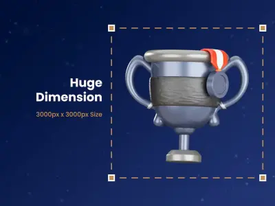 3d Game Asset Icon 3D model