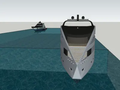 Very Posh Mansion that is situated by the sea 3D model