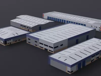 Warehouse Pack v1 3D Model Collection