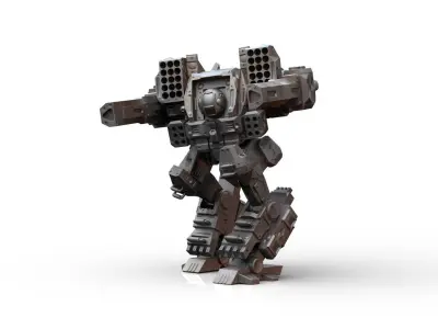 Mech- EMP-3030 Empress Mech Robot 3D print model