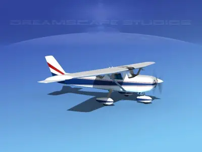 Cessna C152 Aerobat V03 3D model