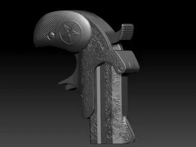 Pistol bond arms 3D model