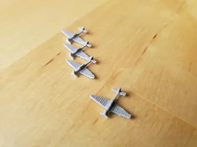 German Ju-87 Stuka Dive Bomber Free 3D print model