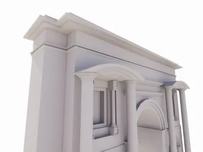 Arcade arches and columns - arches and columns - arches 3D model
