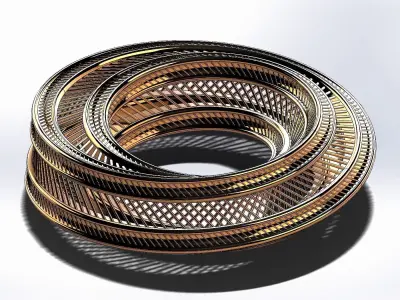 Complex Mobius Geometry 3D model