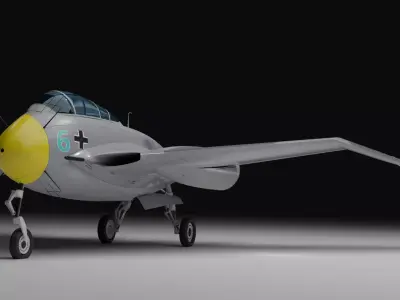 Heinkel HE P 1097 B II 3D model