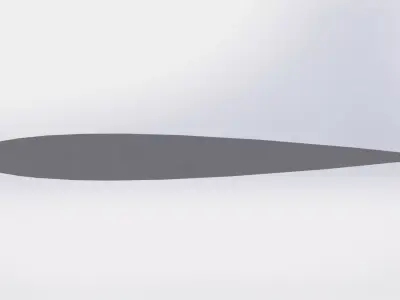 naca 0010 Free 3D model